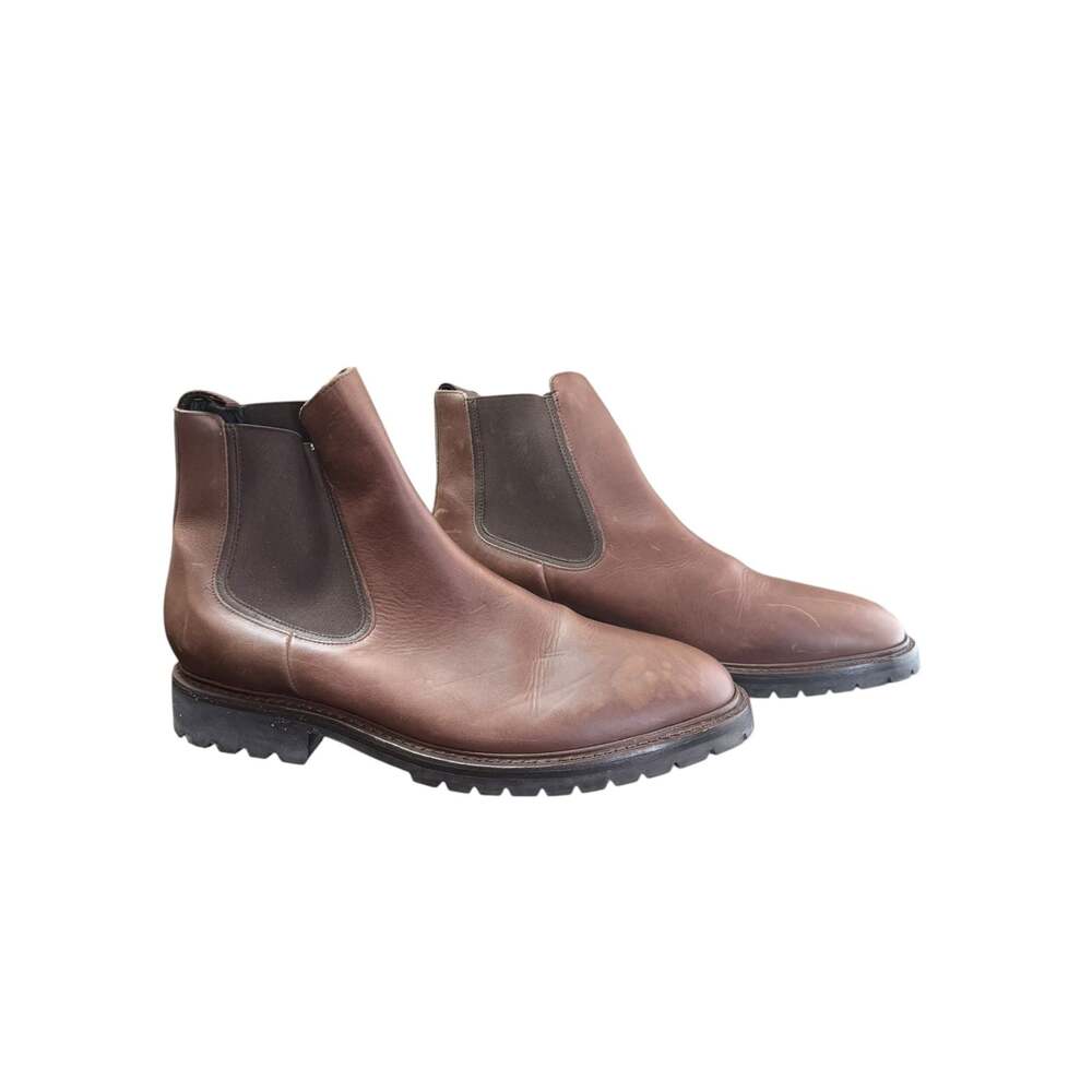 Thursday Boot Co. Cavalier Chelsea Boots Brown Leather Size 14 US